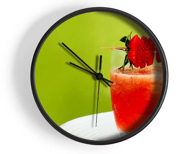 Strawberry Dakari Clock - Wallart-Direct UK