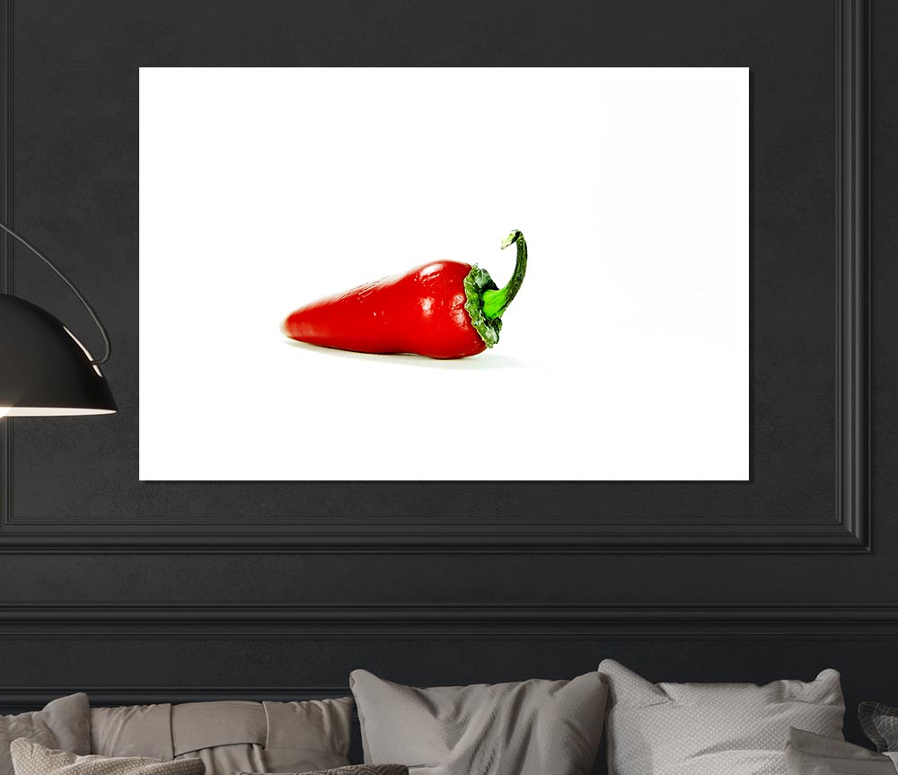 Hot Pepper Print Poster Wall Art