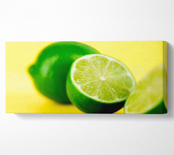 Limettenhälften