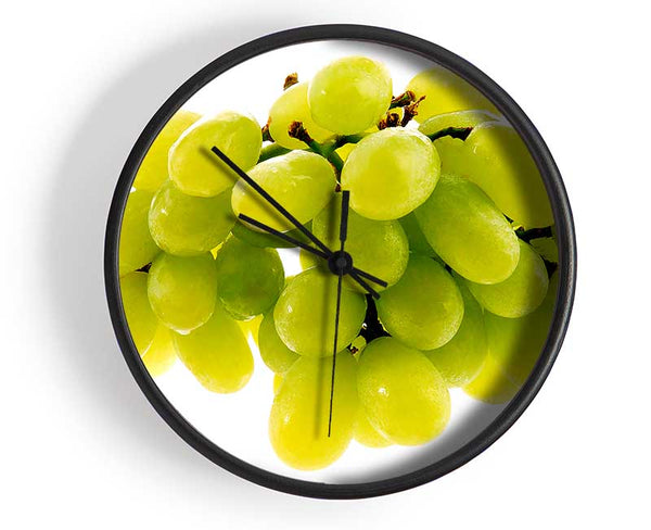 Green Grapes Clock - Wallart-Direct UK