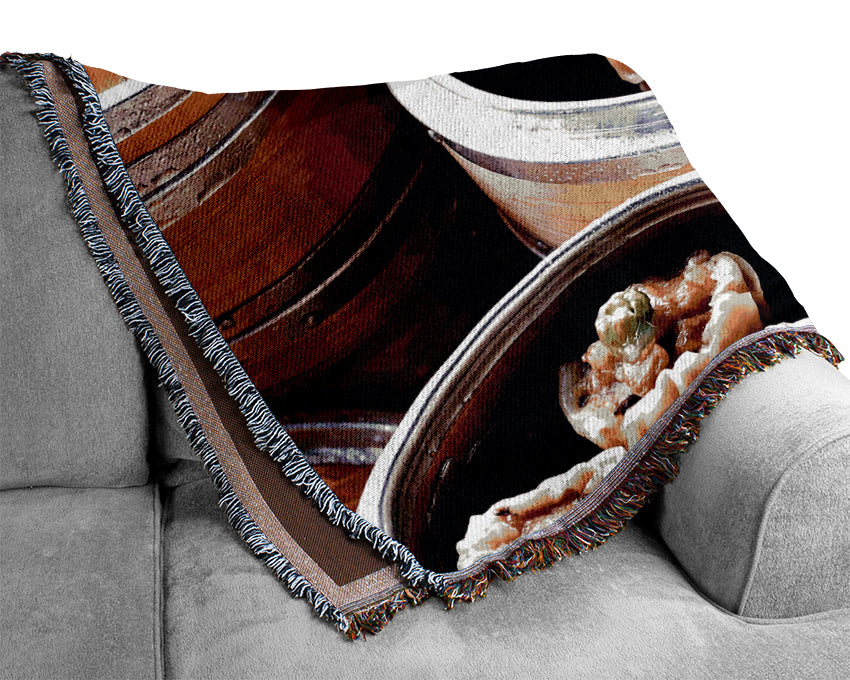 Steaming Dimsum Woven Blanket