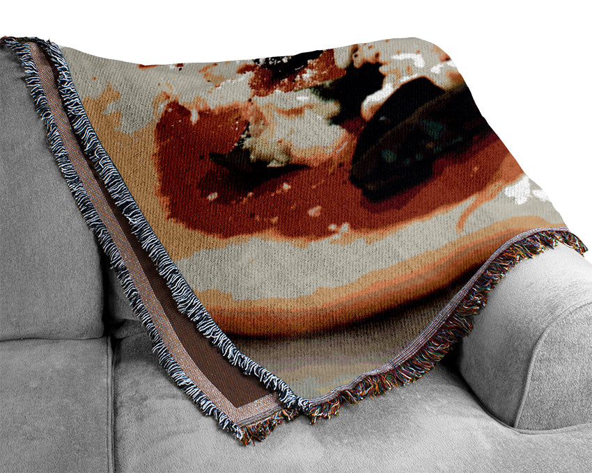 Italian Pizza Woven Blanket