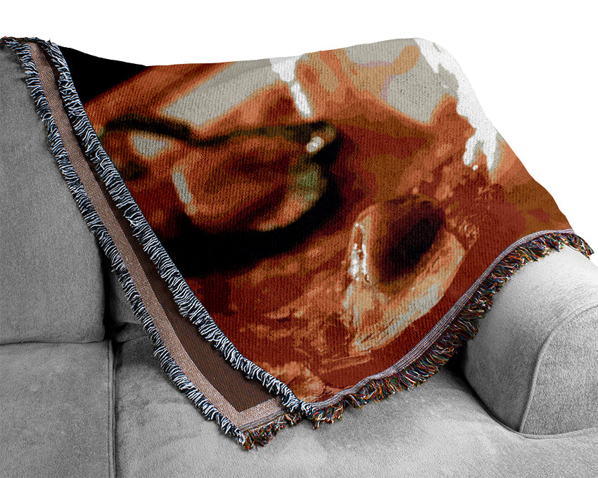 Pizza Offering Woven Blanket