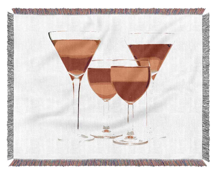 Anyone For Mixed Cocktails Woven Blanket