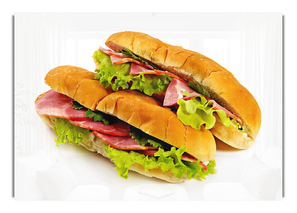 Schinkensandwiches