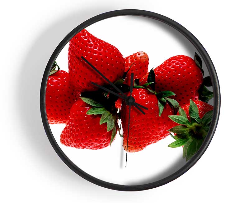 Strawberry Mountain Clock - Wallart-Direct UK