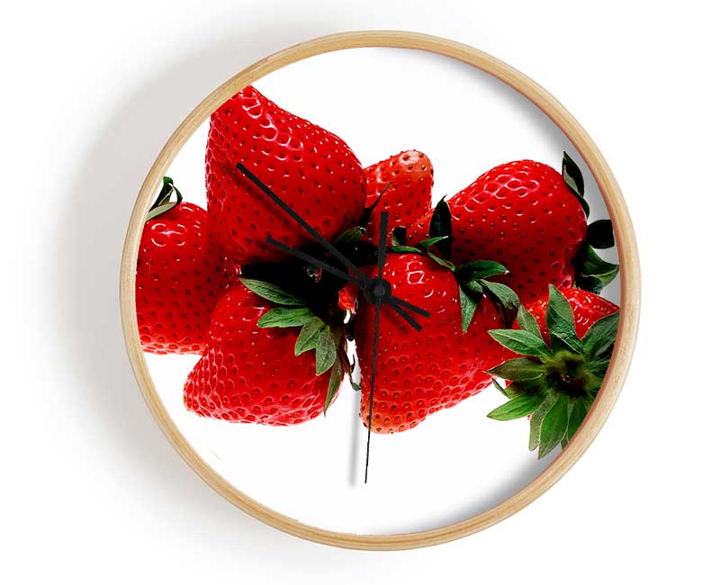 Strawberry Mountain Clock - Wallart-Direct UK