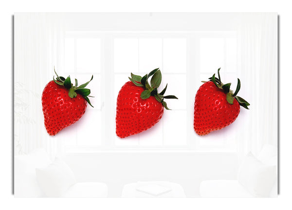 Trio Of Strawberrys