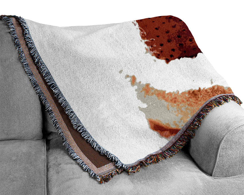 Strawberry Cream Pie Woven Blanket