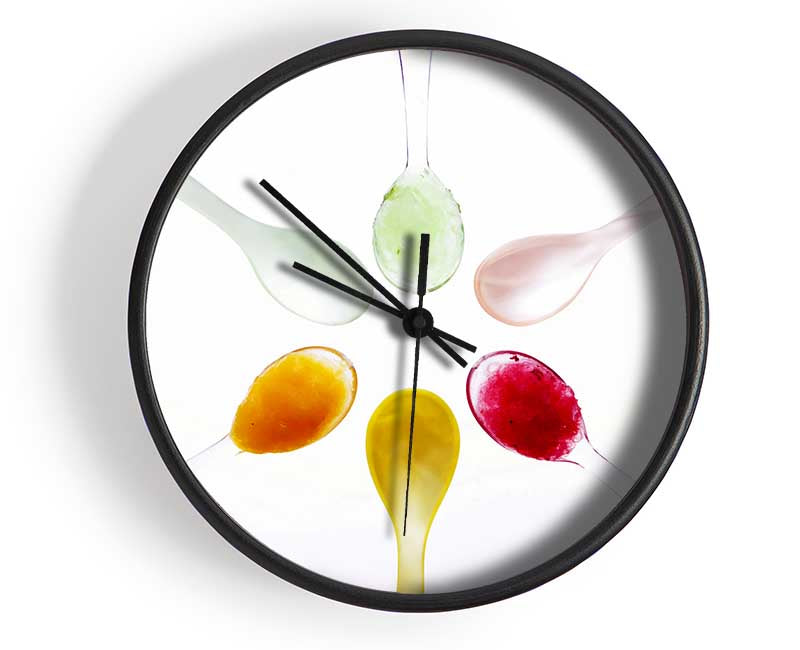Sorbet Choice Clock - Wallart-Direct UK