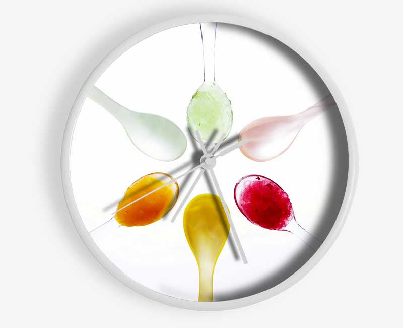 Sorbet Choice Clock - Wallart-Direct UK