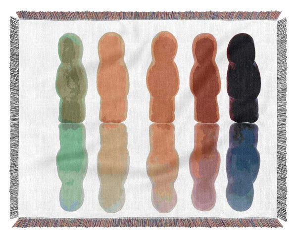 Jelly Baby March Woven Blanket
