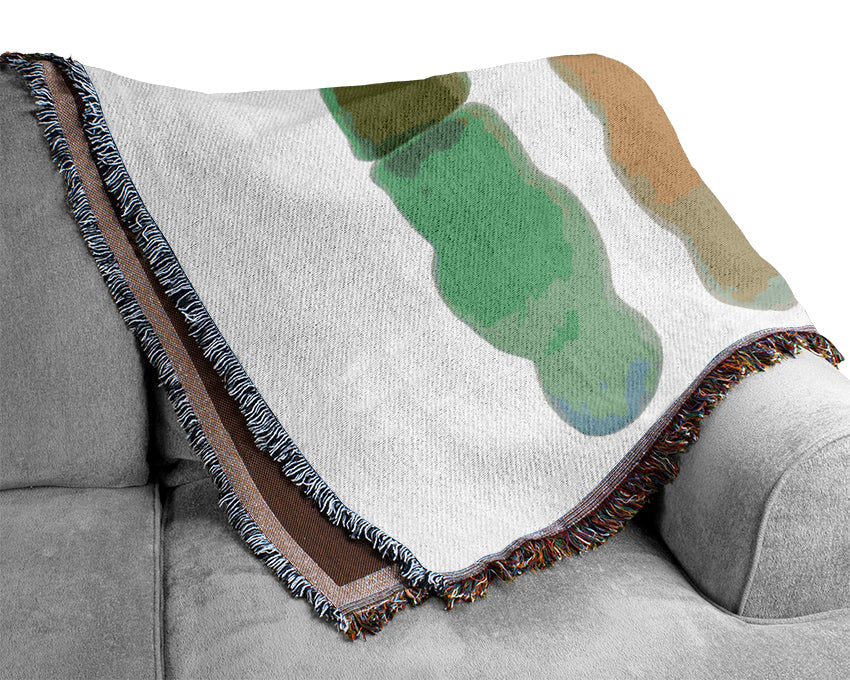 Jelly Baby March Woven Blanket