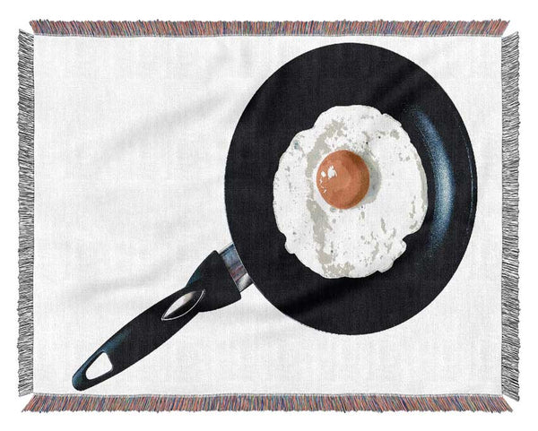 Fried Egg Woven Blanket