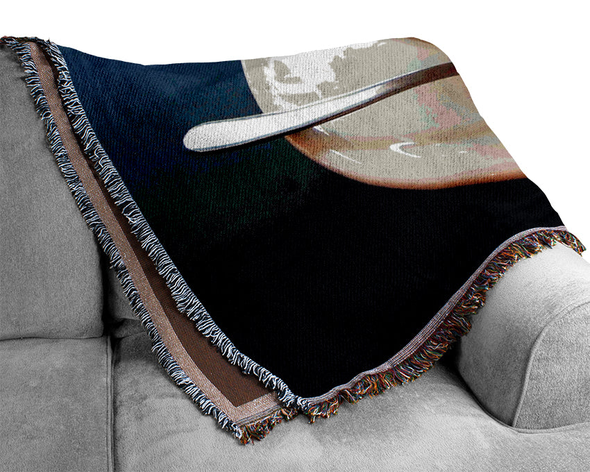 Morning Espresso Woven Blanket