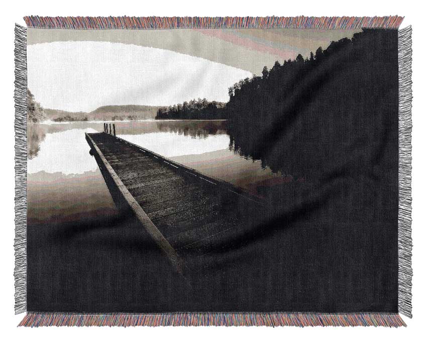 Vintage Dock Woven Blanket