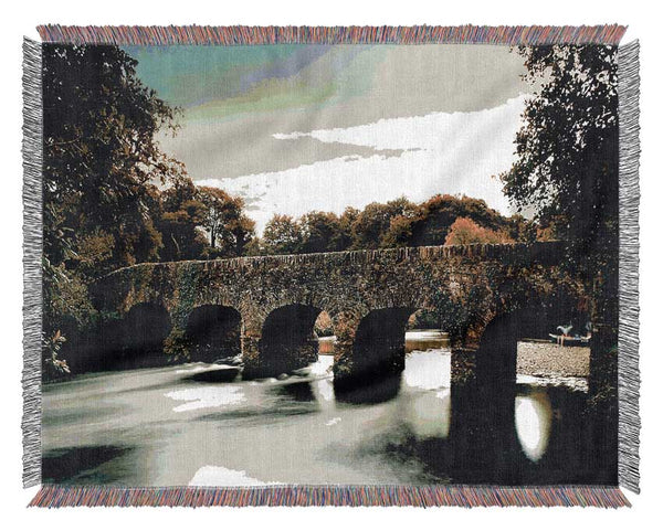 Stone Bridge Woven Blanket