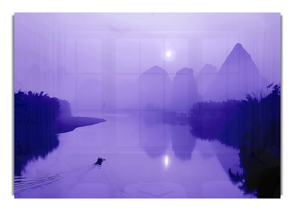 Purple Paradise Lake
