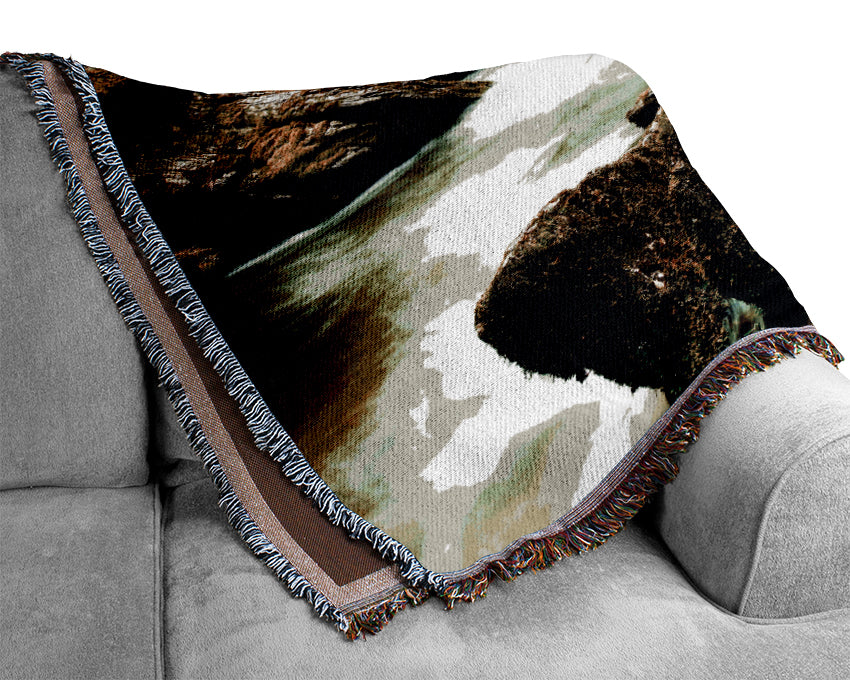 The River Flow Woven Blanket