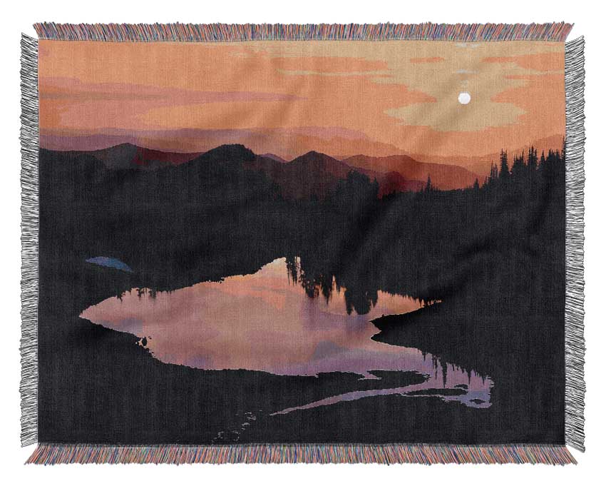 The River Sleeps Woven Blanket