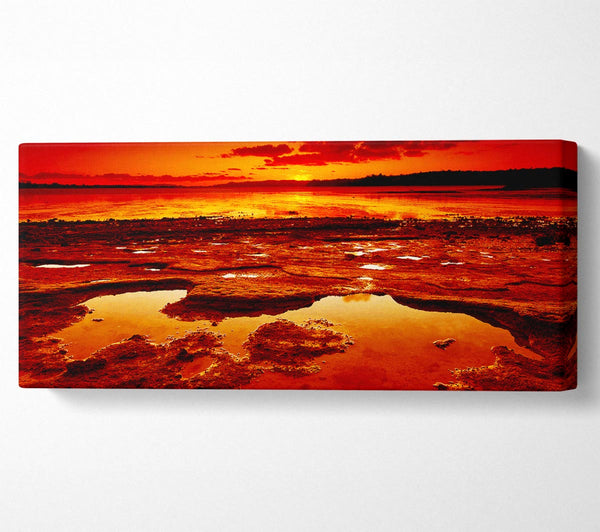 Atemberaubende Orange Water Bay