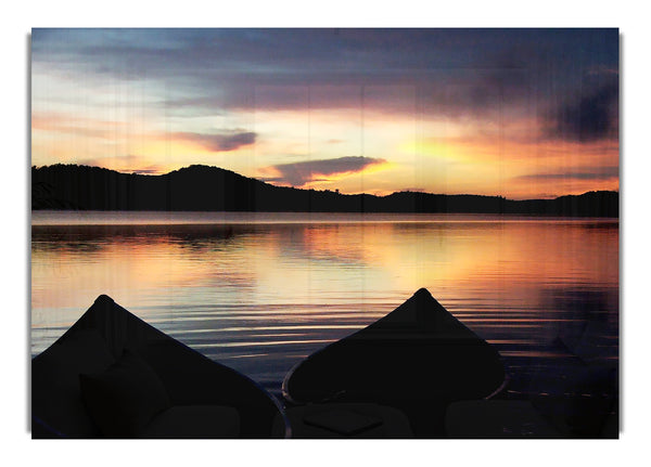 Rowing Boats At Dawn