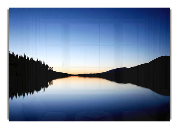 Blue Lake Reflections