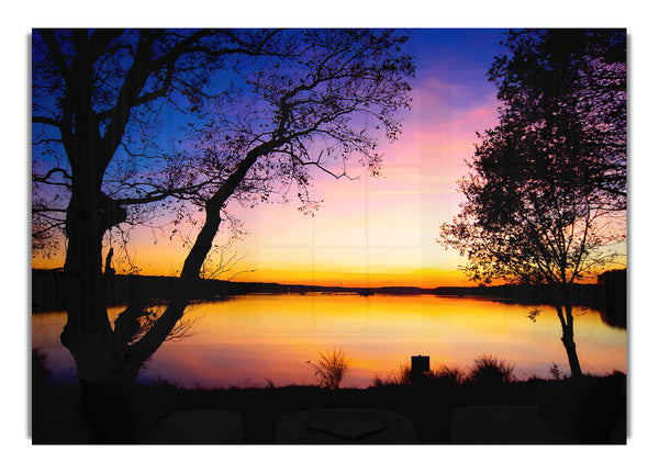 Calm Lake Sunset