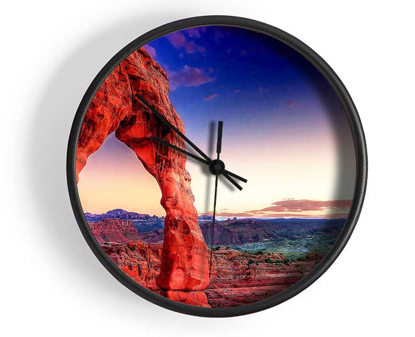 Moab Utah United States Clock - Wallart-Direct UK