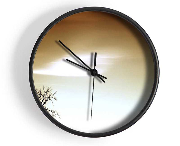 Lone Tree Clock - Wallart-Direct UK