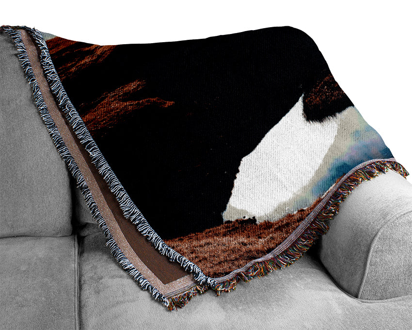 Small River Island Woven Blanket