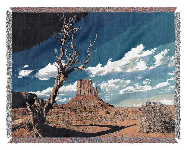 Monument Valley Arizona Woven Blanket