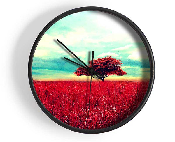 Vintage Scene Clock - Wallart-Direct UK