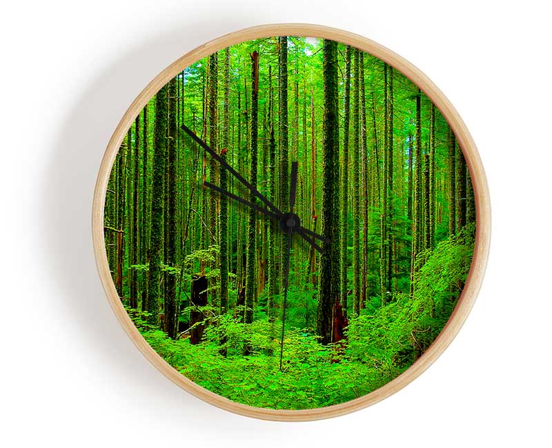 Nothing But Trees Clock - Wallart-Direct UK