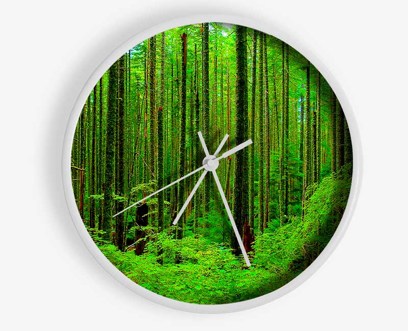 Nothing But Trees Clock - Wallart-Direct UK