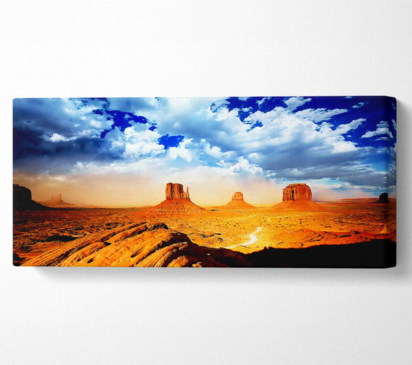 Himmel über dem Monument Valley