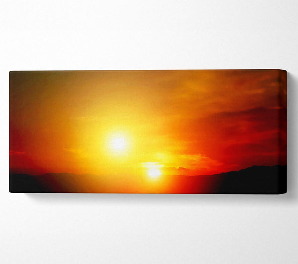 Strahlendes Sonnenduo