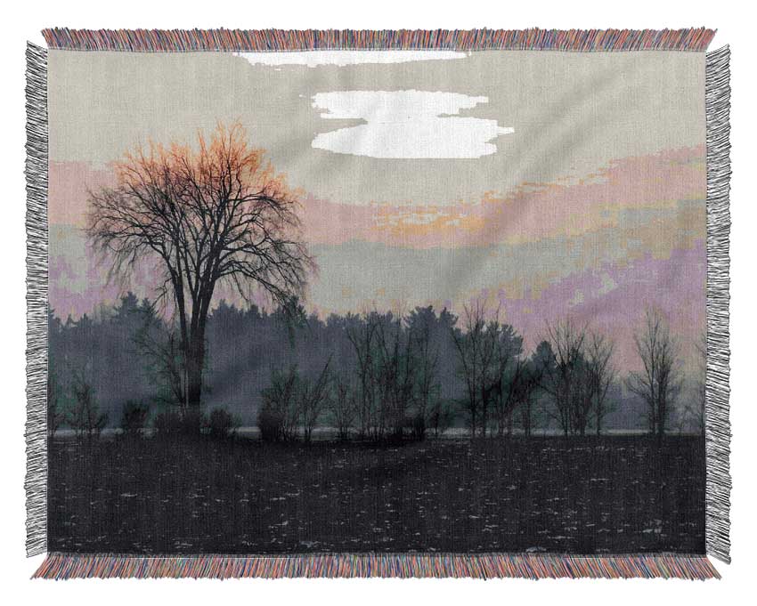Yorkshire Dales Winter Woven Blanket