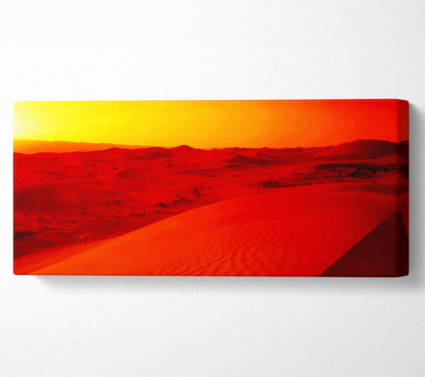 Atemberaubendes Orange Sun Blaze Ocean