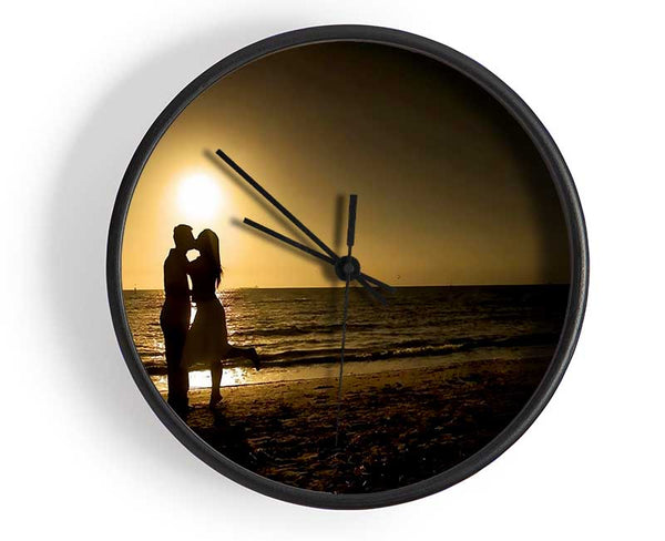 Beach Lovers Clock - Wallart-Direct UK