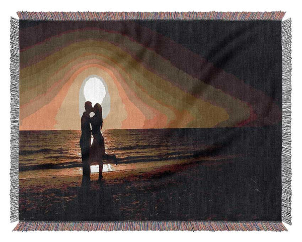 Beach Lovers Woven Blanket