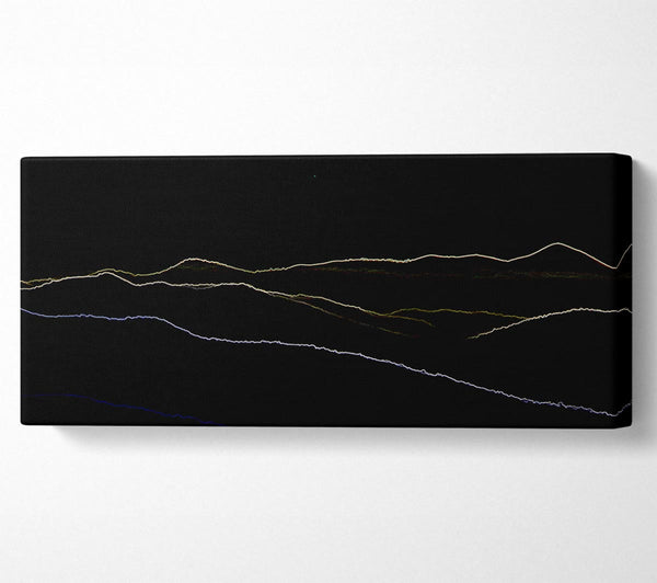 Abstrakte Neonlandschaft 11