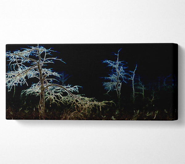 Abstrakte Neonlandschaft 09