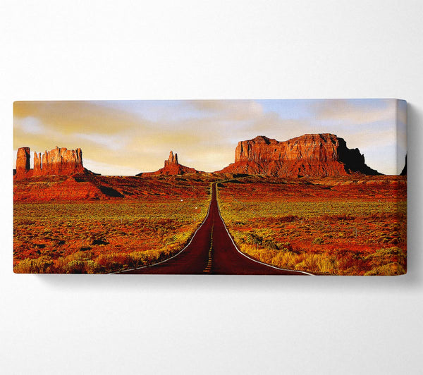 Die Straße zum Monument Valley