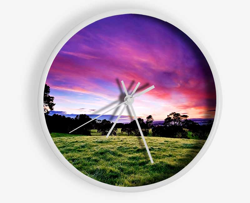 Yorkshire Dale Magic Clock - Wallart-Direct UK
