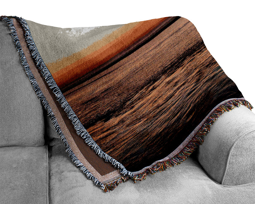 Oceans Skyline Woven Blanket