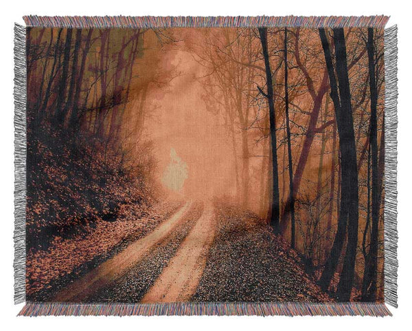 The Road To Gold Woven Blanket