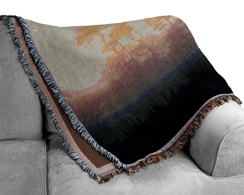 Yorkshire Dales Mist Woven Blanket