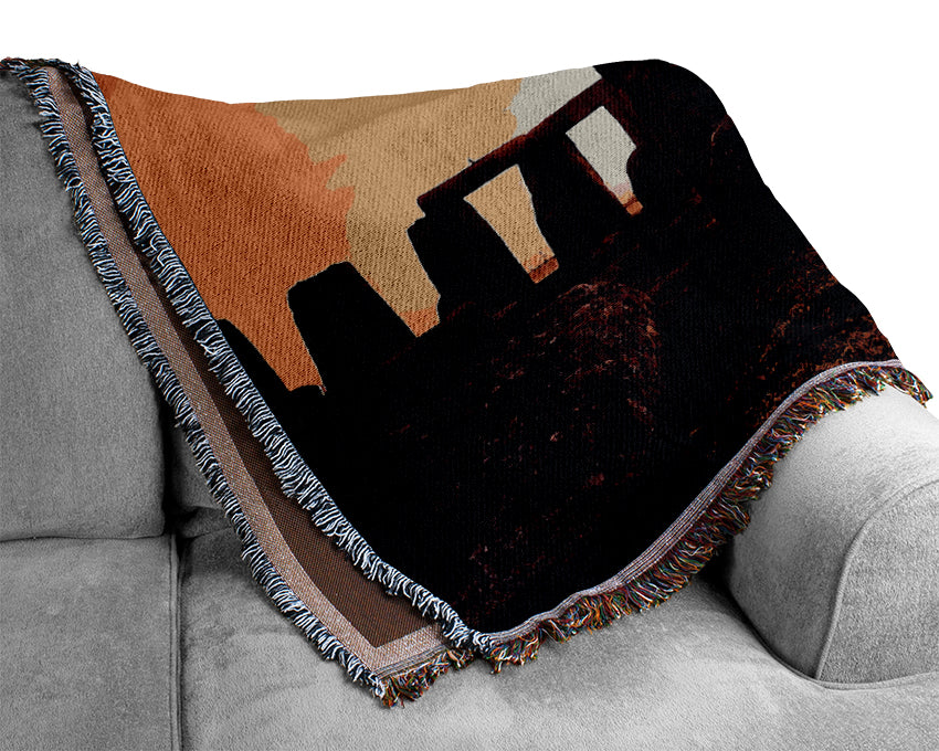 Stonehenge Miracle Woven Blanket