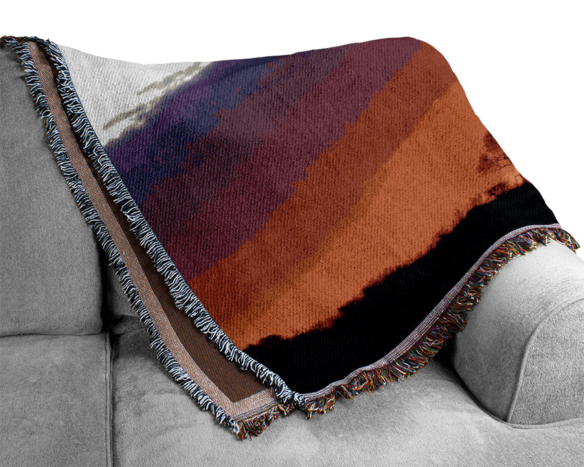 Yorkshire Dales Sunrise Woven Blanket